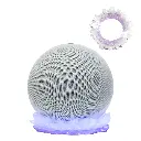 Soporte para Alexa Echo (HD) Tipo Cristales Impremli