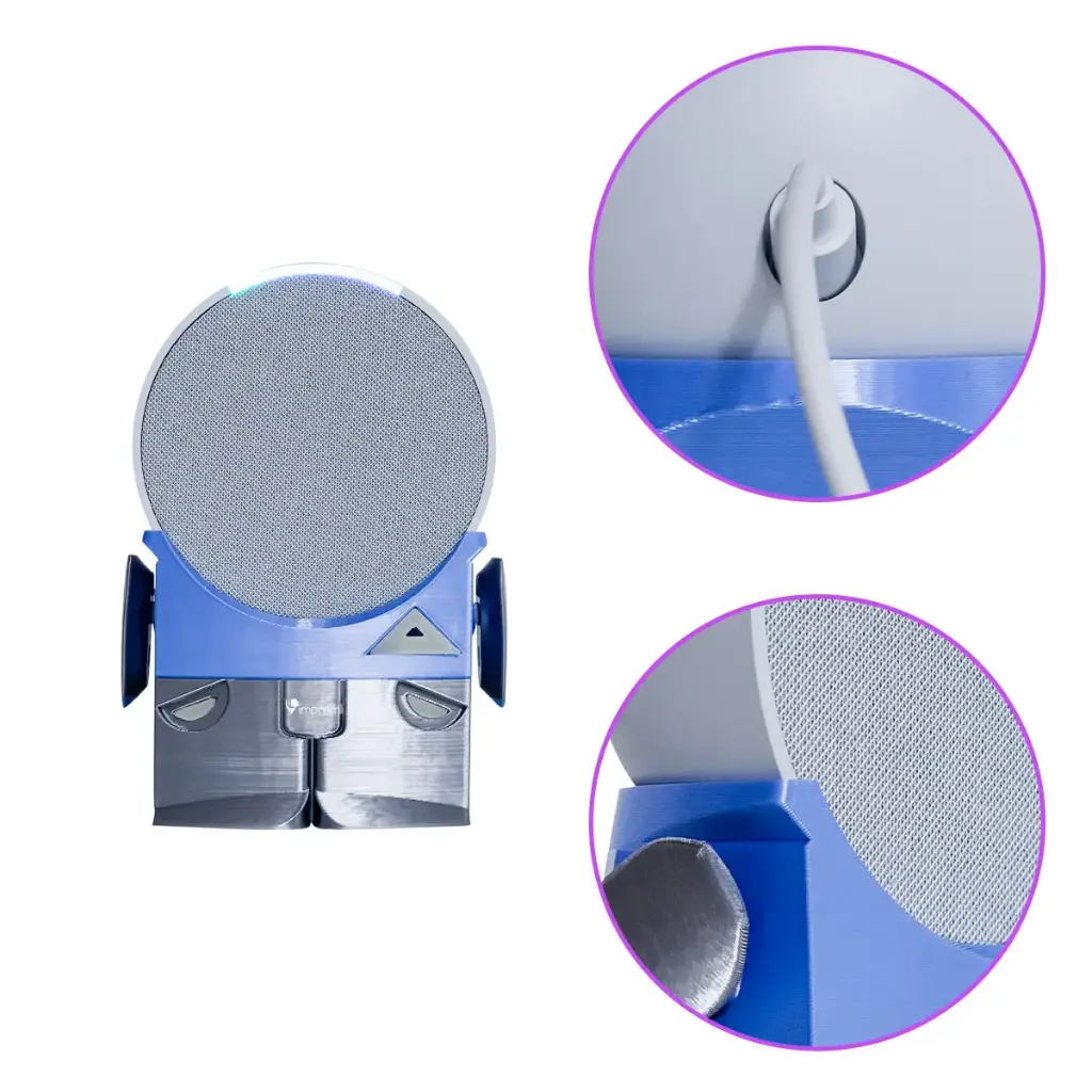Base Alexa Echo Pop Tipo Astronauta Impremli (Azul)