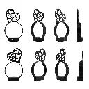 Base diseños minimalistas para Alexa Echo Dot 4g y 5g Impremli