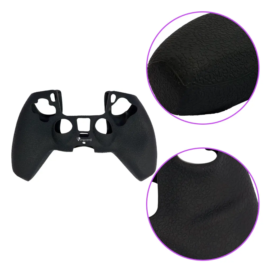 Funda Antideslizante de Control Ps5 Silicón + Base de Regalo