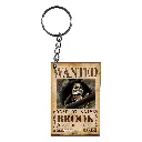 Llavero tipo One Piece Wanted de Madera Varios Modelos Impremli