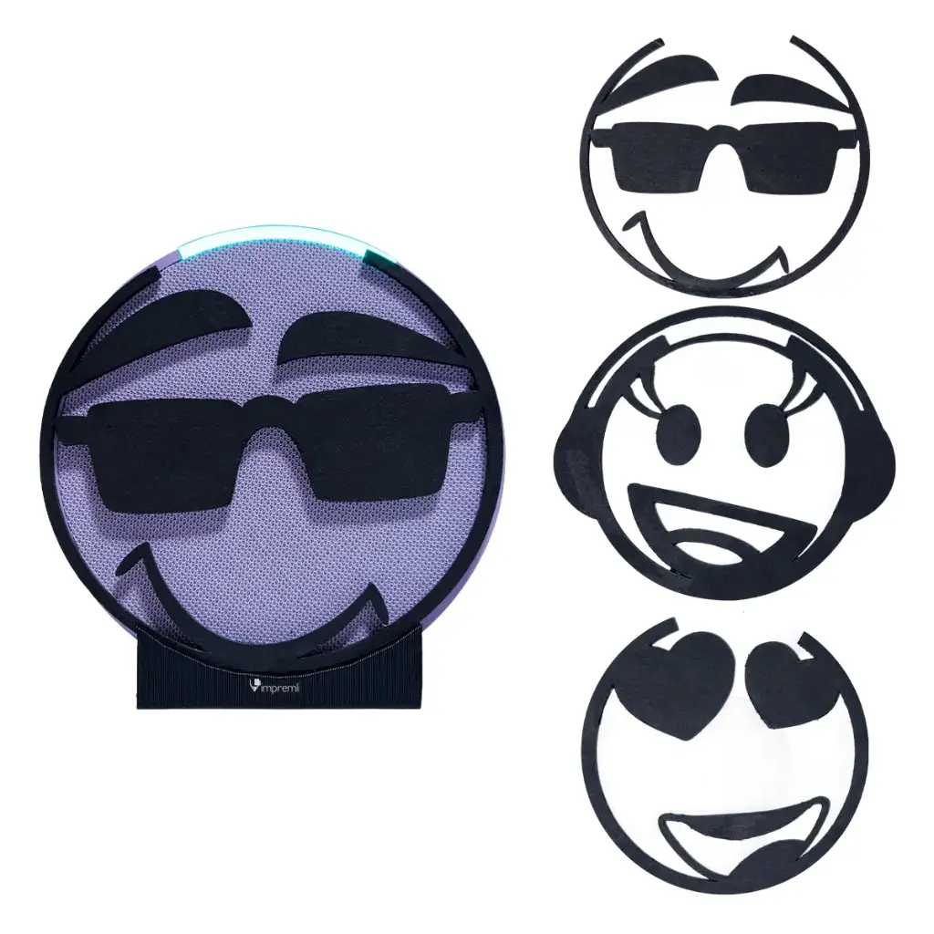 Base Pedestal para Alexa Echo Pop Personalizable Impremli