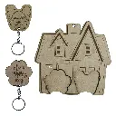 Portallaves Mascotas Perros Diferentes Razas Impremli