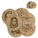 Portavasos Madera Varios Modelos Impremli