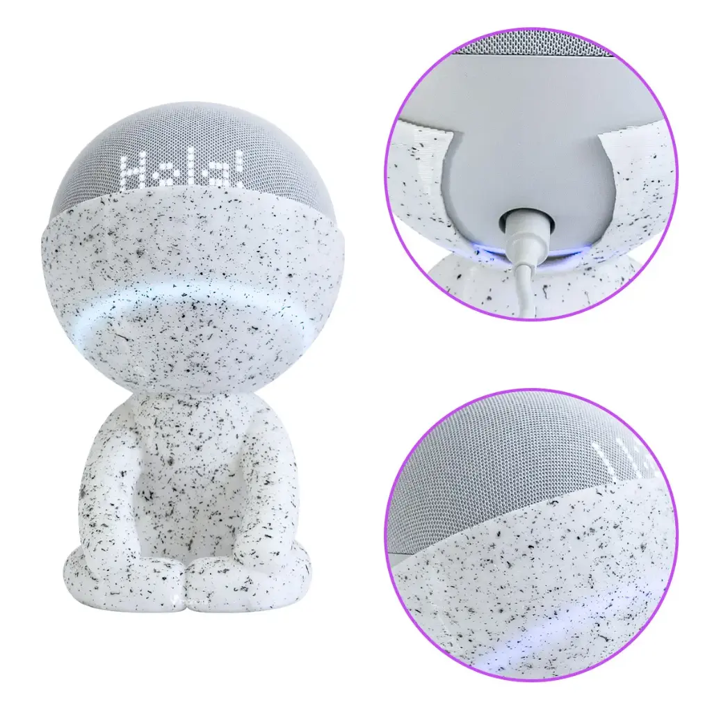 Soporte para Alexa Echo Dot Decorativo Estilo Zen Impremli