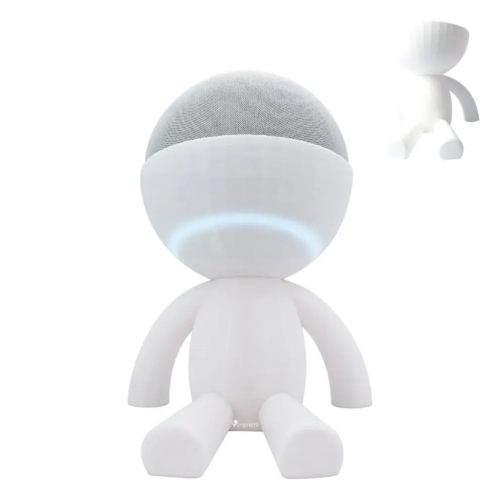 Soporte para Alexa Echo 4ta Generación Tipo Robert Impremli (Blanco)