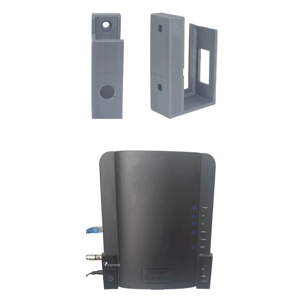 Arris Tg248Soporte de Pared para Modem2 A- Tg1672 Impremli (Gris)