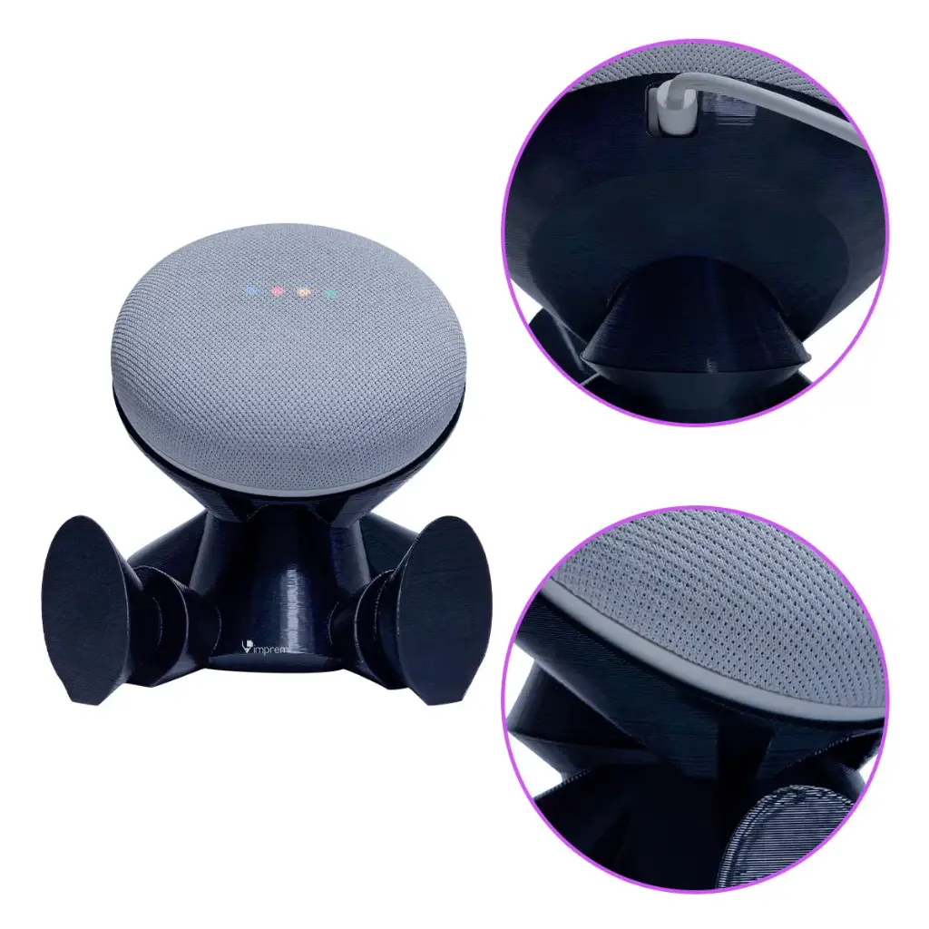 Soporte para Google Home Mini Tipo Robot Impremli (Negro)