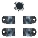 Soporte de Pared Compatible Mac Mini M1 M2 y Más Impremli