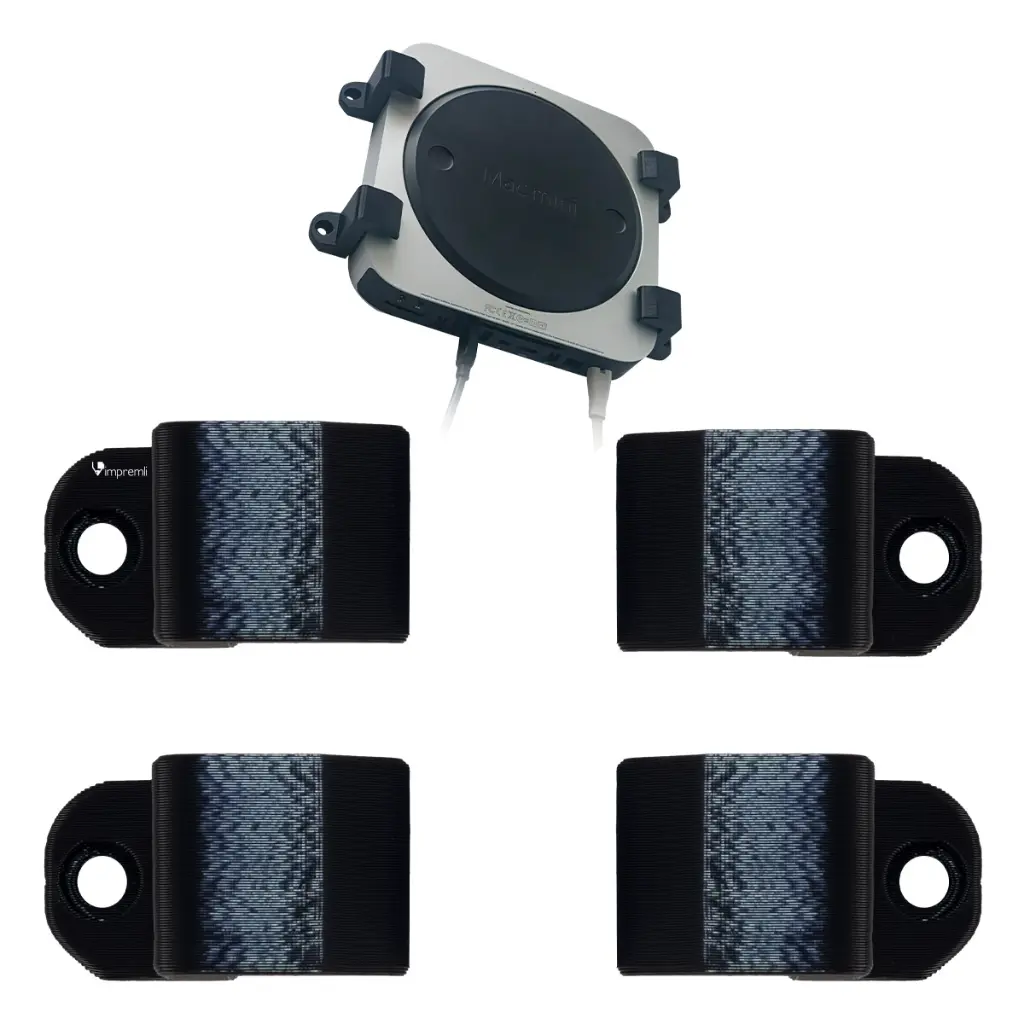 Soporte de Pared Compatible Mac Mini M1 M2 y Más Impremli