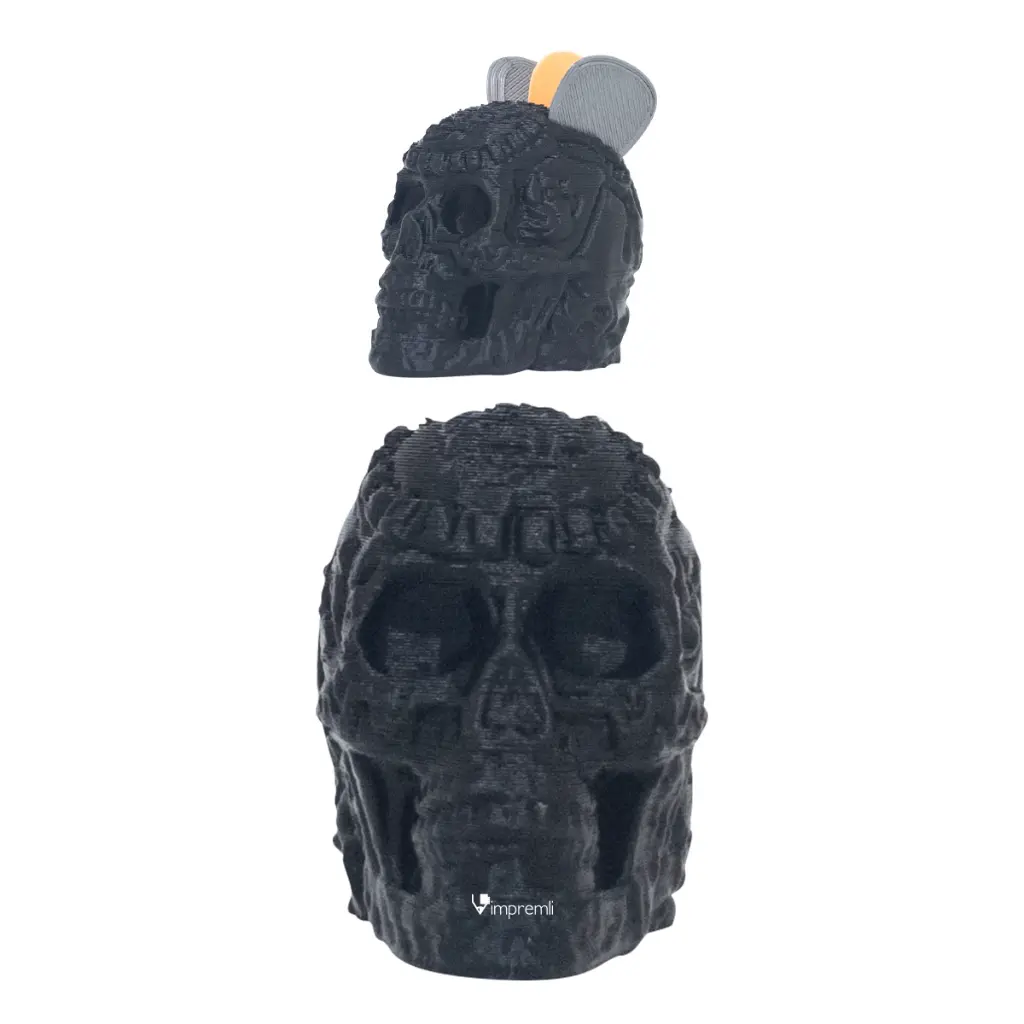 Porta plumillas Calavera Azteca