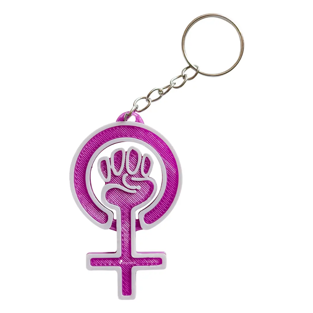 Llavero Símbolo Feminista