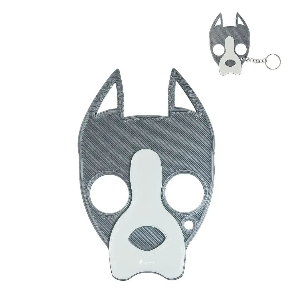 Llavero Defensa Personal Impremli Manoplas Tipo Pitbull