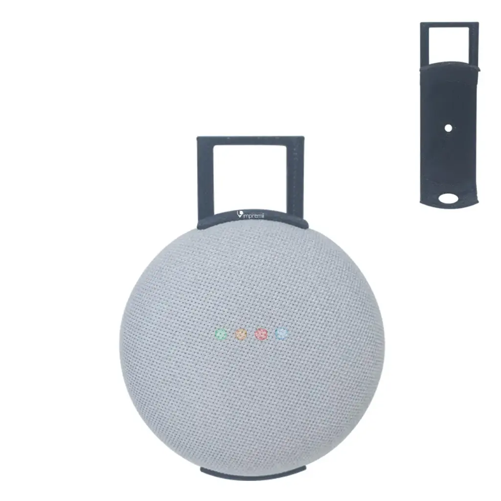 Soporte de Pared para Google Home Mini Tipo Gancho Impremli (Negro)