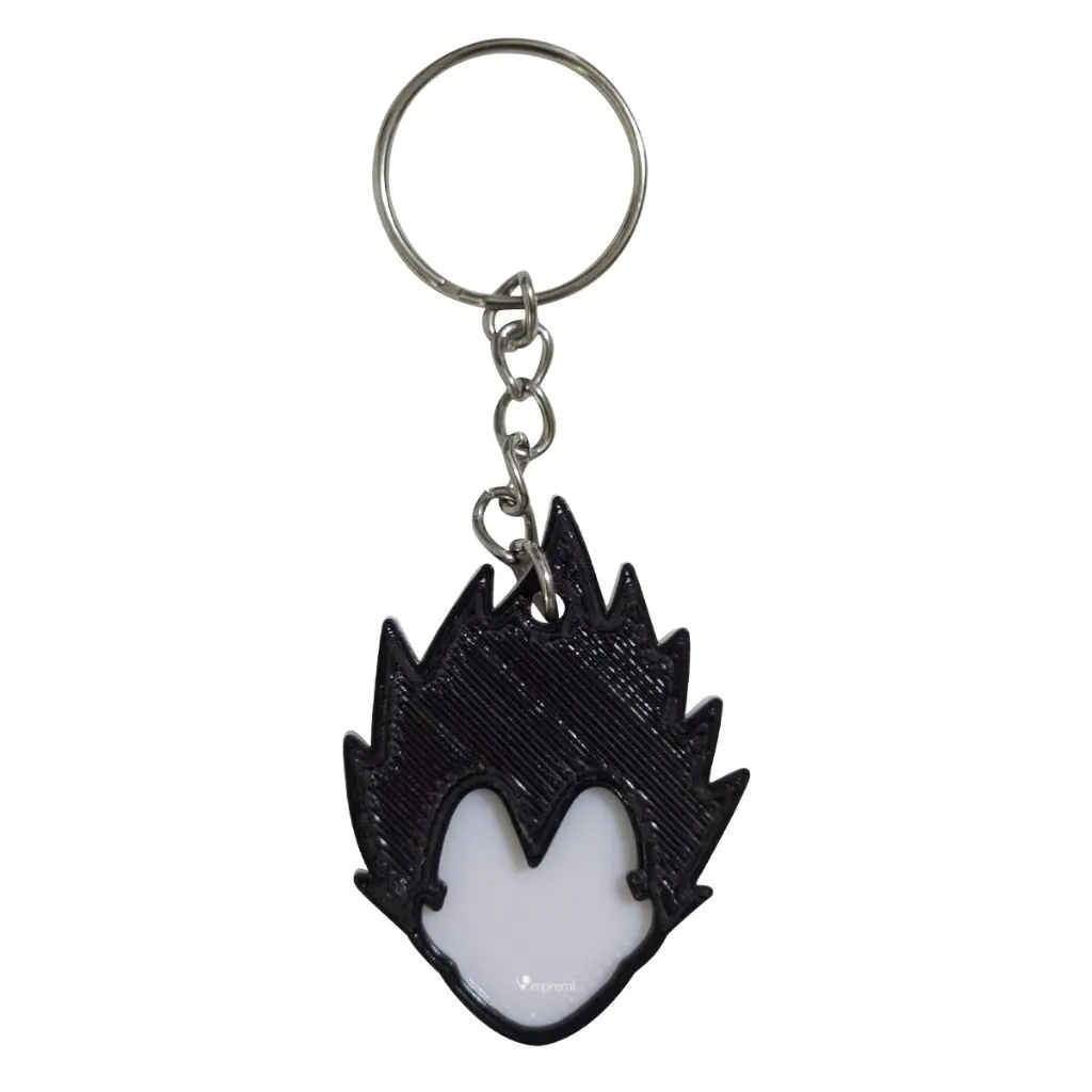 Llavero Vegueta (Blanco/Negro)