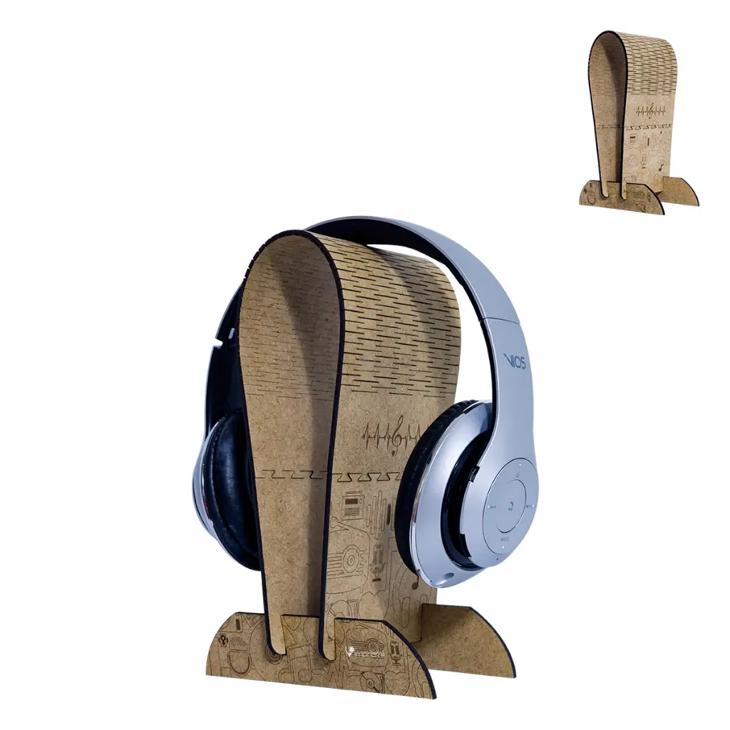 Soporte Audifonos MDF