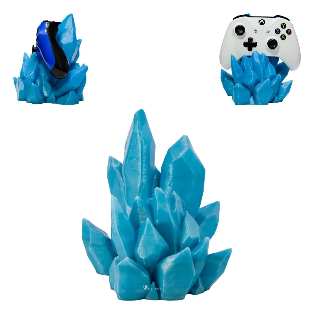 Soporte para Control Tipo Cristal Impremli (Azul)