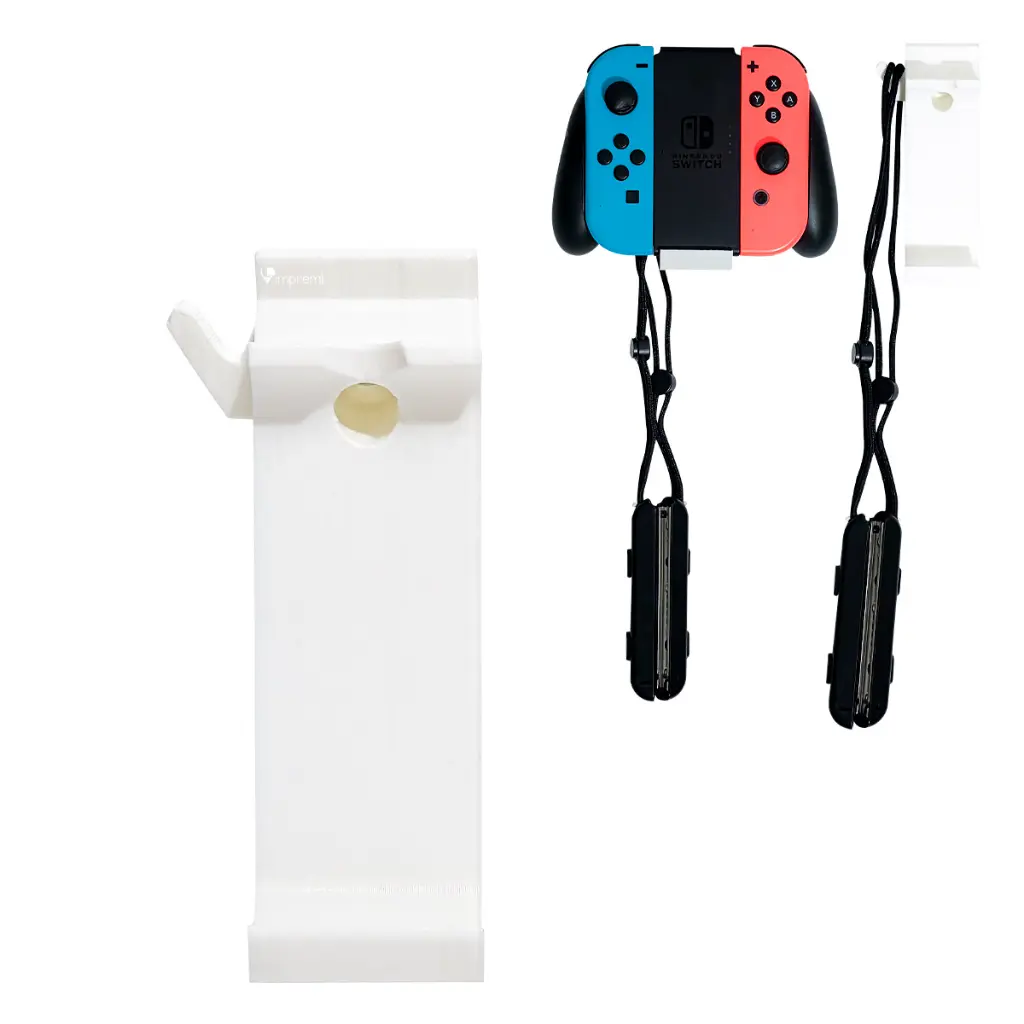 Soporte de pared Joycon Nintendo (Blanco)