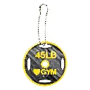Medalla tipo Disco Gym Fitness Impremli