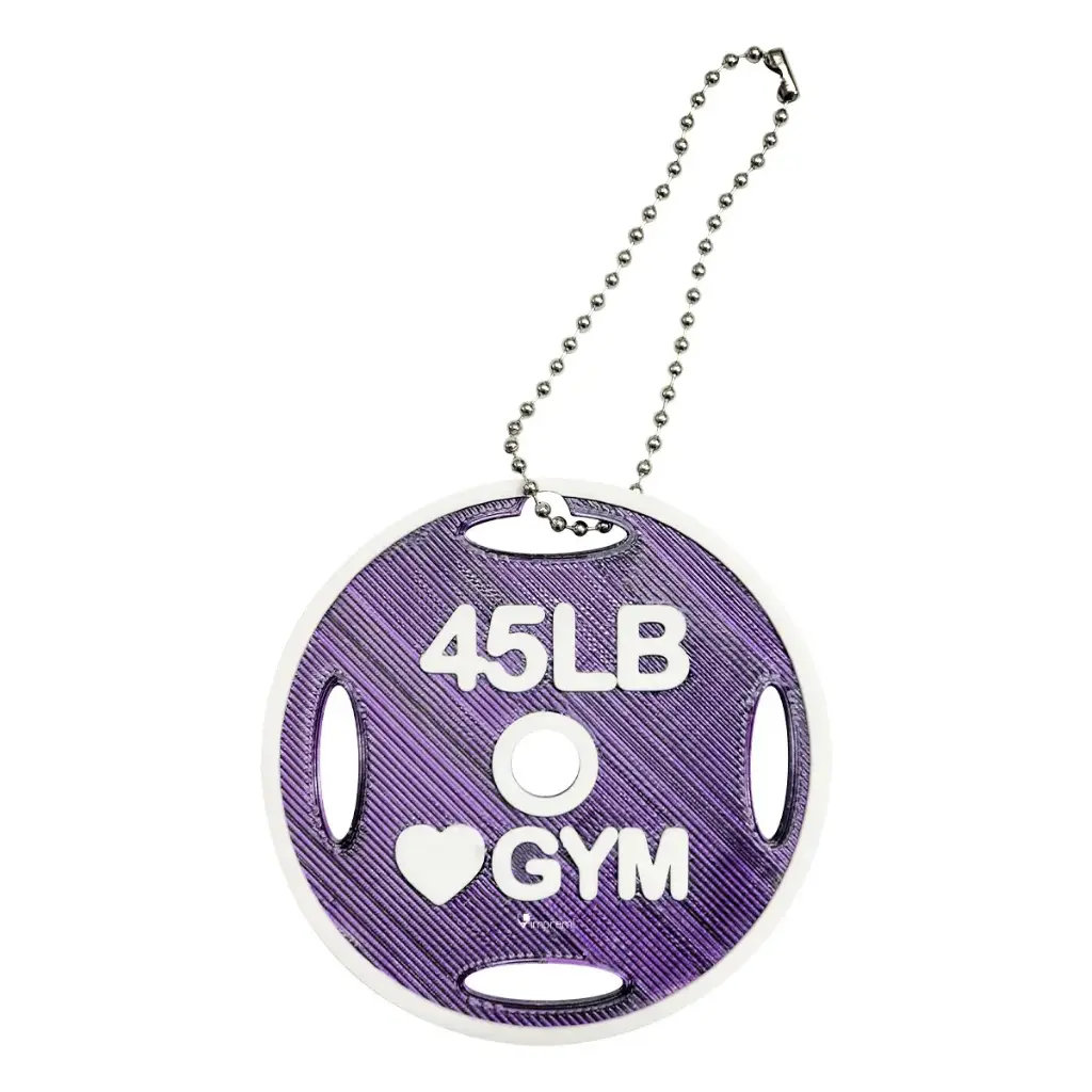 Medalla tipo Disco Gym Fitness Impremli