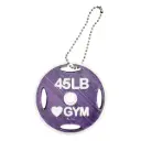 Medalla tipo Disco Gym Fitness Impremli