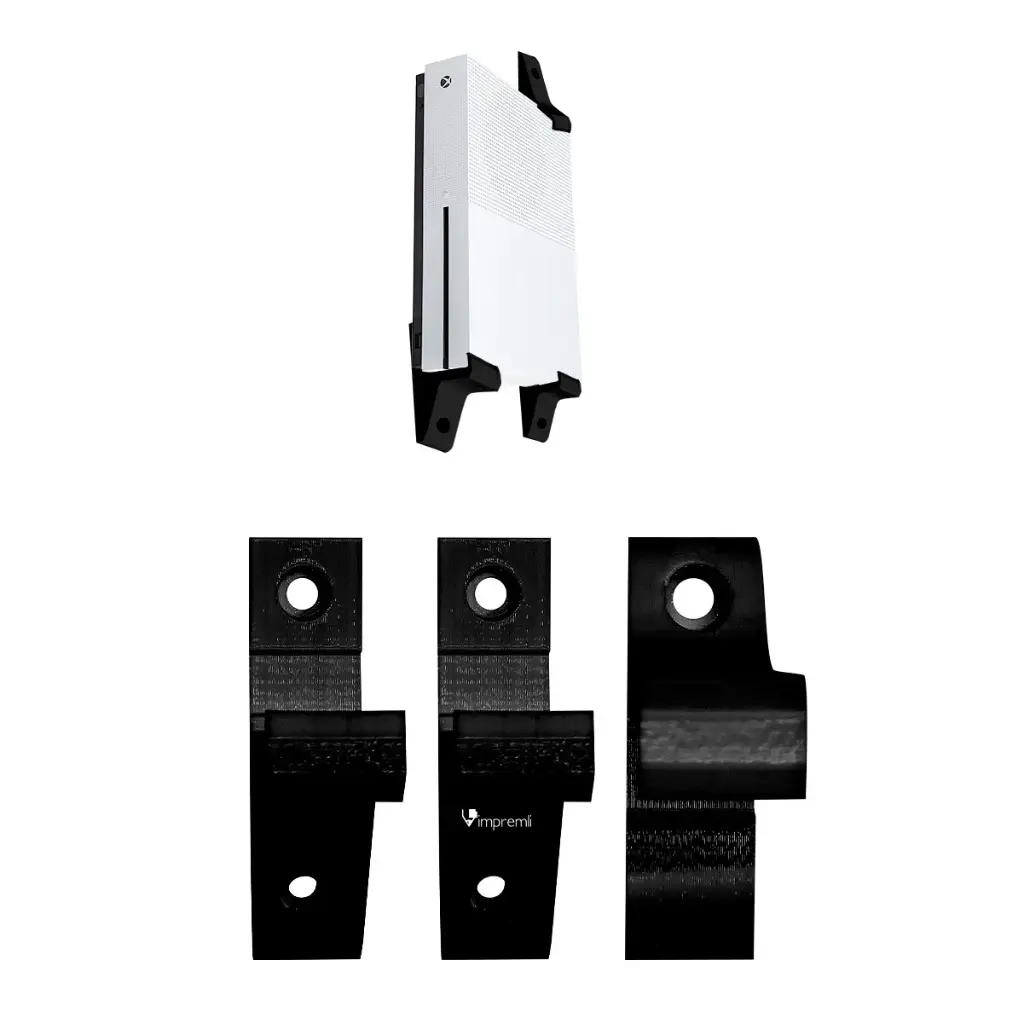 Soporte de Pared para Xbox One S Impremli (Negro)