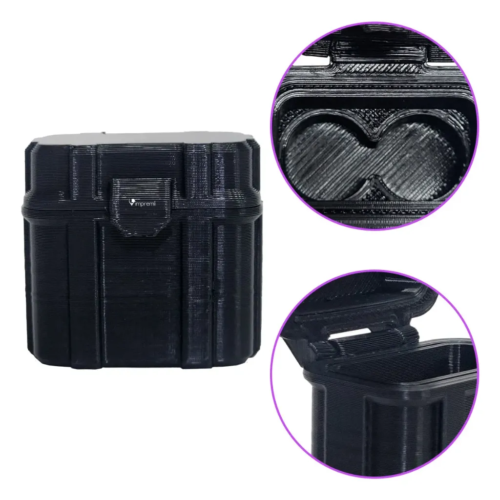 Estuche Porta Viales Insulina, Péptidos (Talla S, Negro)