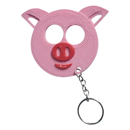 Llavero Defensa Personal Impremli Manoplas Tipo Porcino