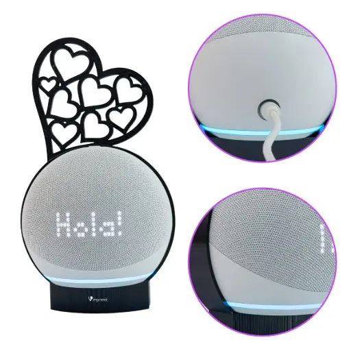 Soporte para Alexa Echo Dot 4g y 5g Tipo Minimalista Impremli